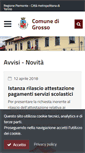 Mobile Screenshot of comune.grosso.to.it